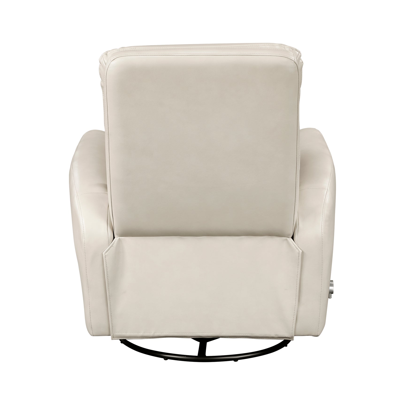 Dimitri Beige Swivel Glider Reclining Chair - Ornate Home
