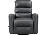 Dimitri Gray Swivel Glider Reclining Chair - Ornate Home