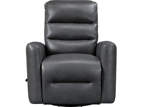 Dimitri Gray Swivel Glider Reclining Chair - Ornate Home