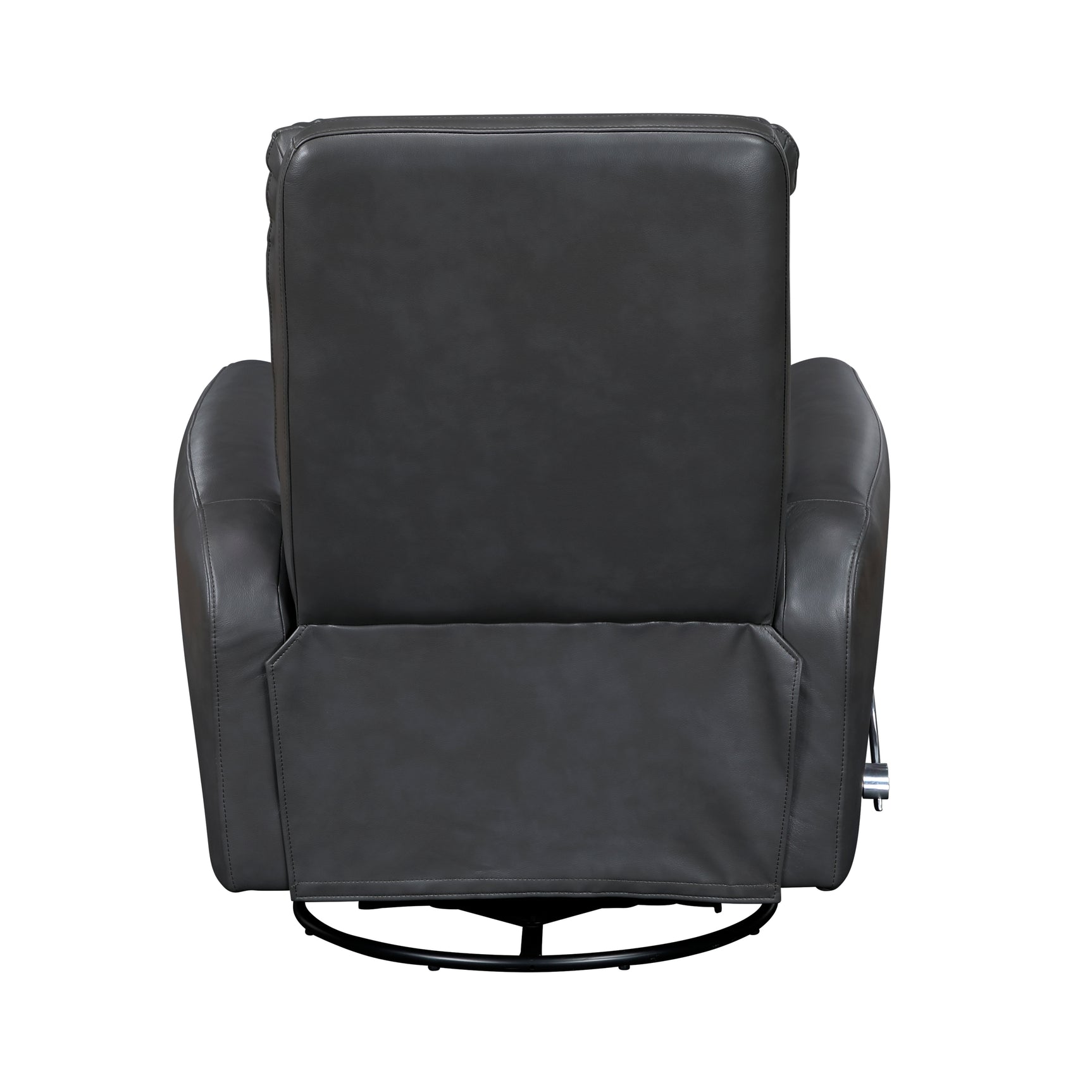Dimitri Gray Swivel Glider Reclining Chair - Ornate Home