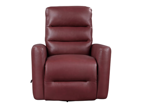 Dimitri Red Swivel Glider Reclining Chair - Ornate Home