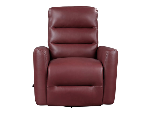 Dimitri Red Swivel Glider Reclining Chair - Ornate Home