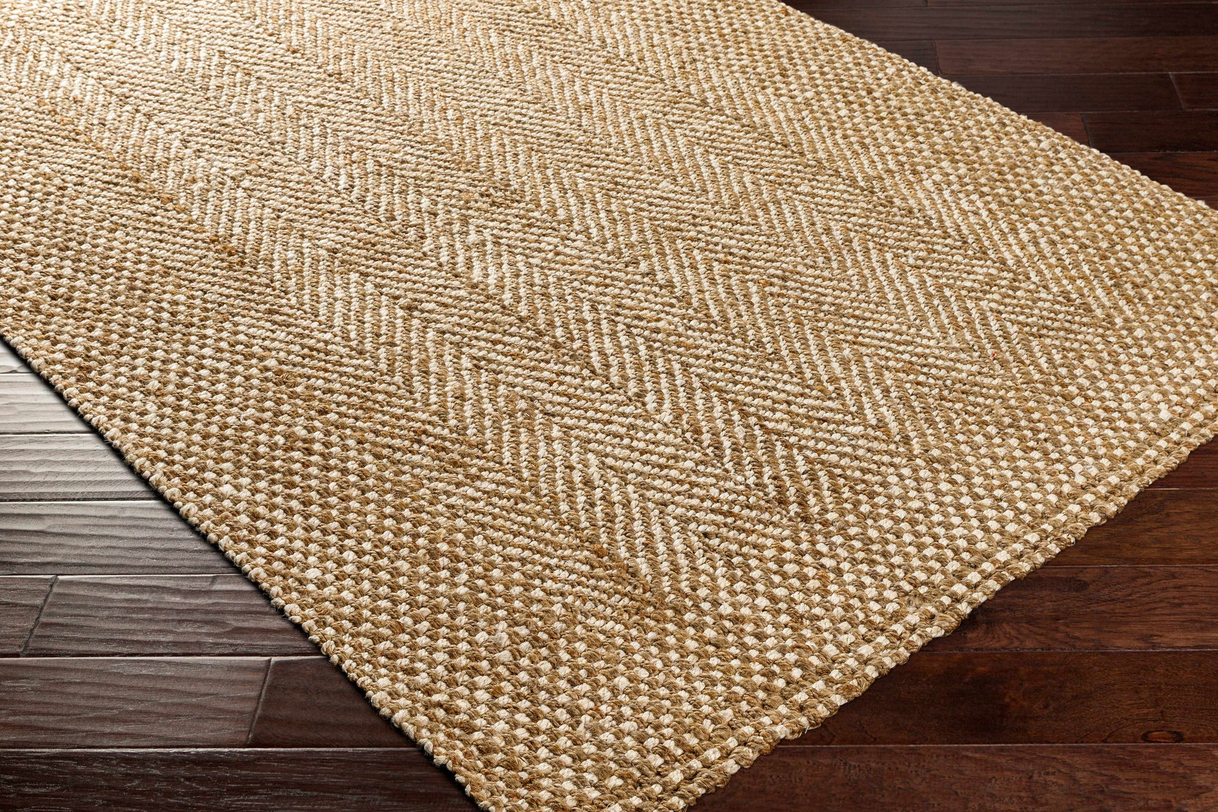 Dinah Natural Textured Jute Rug - Ornate Home