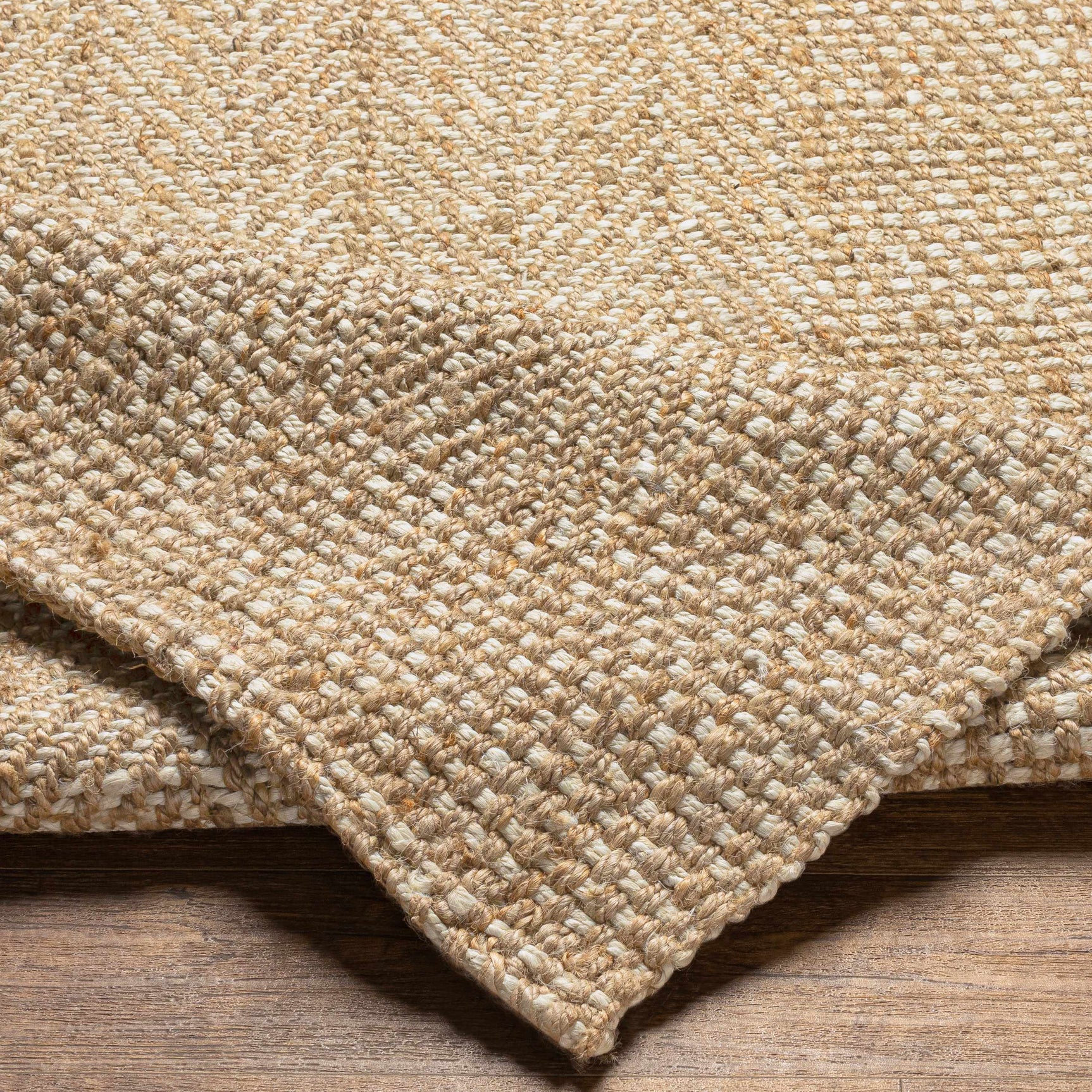 Dinah Natural Textured Jute Rug - Ornate Home