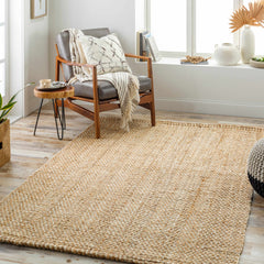 Dinah Natural Textured Jute Rug - Ornate Home