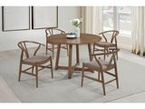 Dinah Walnut Dining Room Set - Ornate Home