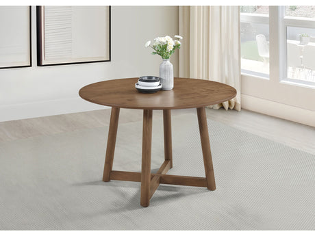 Dinah Walnut Dining Room Table - Ornate Home