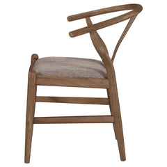 Dinah Walnut Side Chair (Set of 2) - Ornate Home