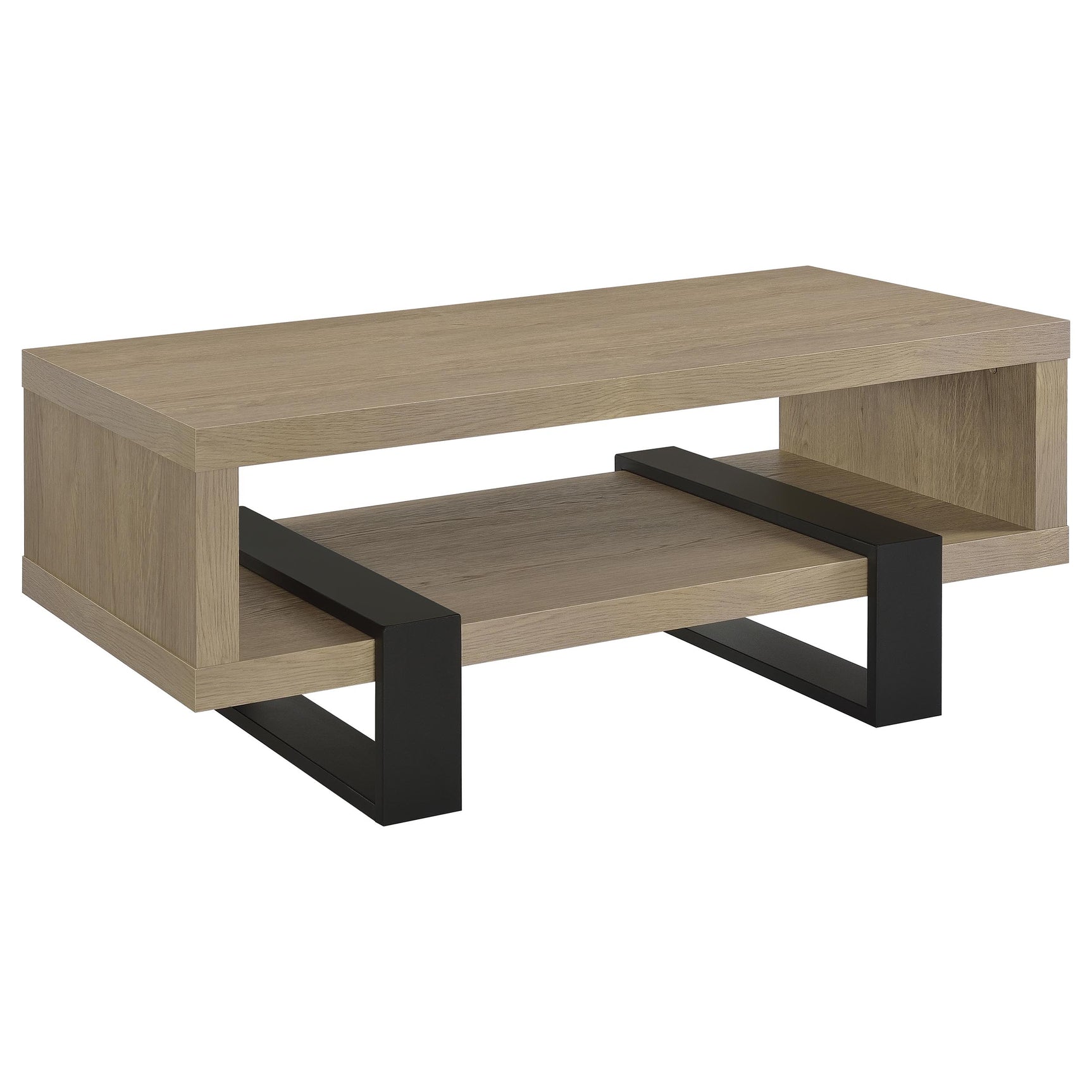 Dinard Latte Engineered Wood Cocktail Coffee Table - Ornate Home