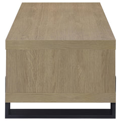 Dinard Latte Engineered Wood Cocktail Coffee Table - Ornate Home