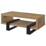 Dinard Mango Engineered Wood Cocktail Coffee Table - Ornate Home