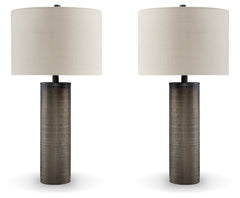 Dingerly Brown Table Lamp (Set of 2) - Ornate Home