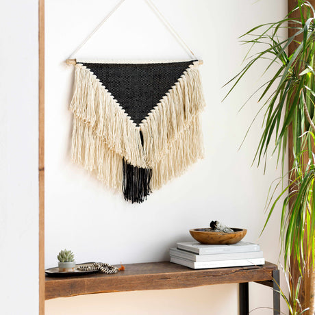 Dingus Jute and Wood Wall Hanging - Ornate Home