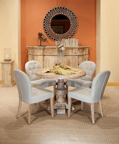 Dinner With Friends Beige Dining Table - Ornate Home