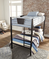 Dinsmore Twin over Twin Bunk Bed with Ladder (Online Special Price) - Ornate Home
