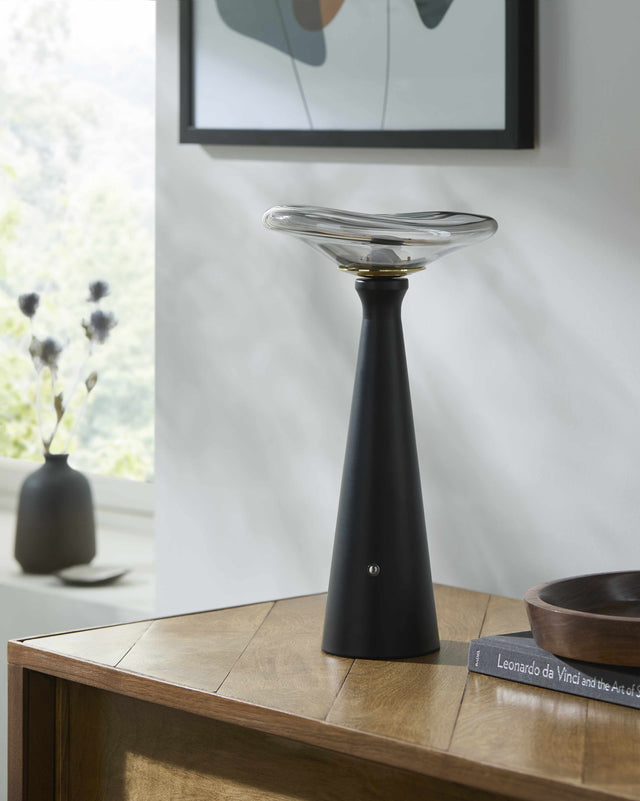 Dinteloord Black Table Lamp - Ornate Home
