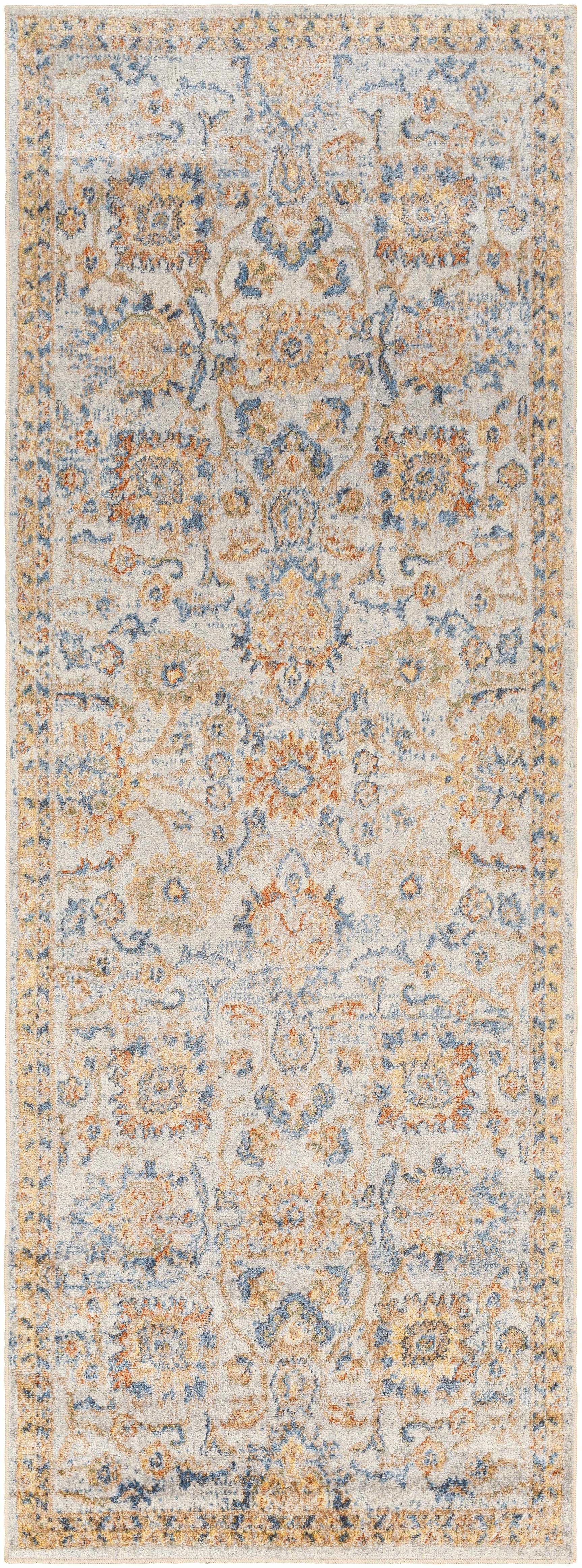 Dion Washable Floral Rug - Ornate Home