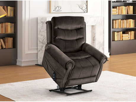 Dionysia Dark Gray Lift Chair - Ornate Home