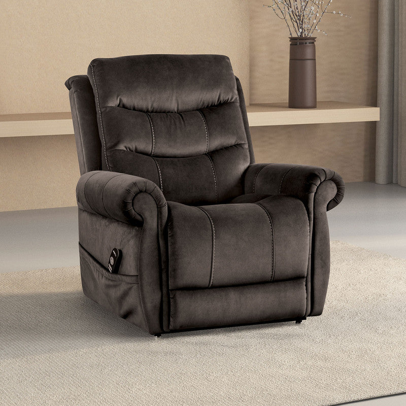 Dionysia Dark Gray Lift Chair - Ornate Home