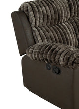 Dionysus Brown Manual Glider Recliner - Ornate Home