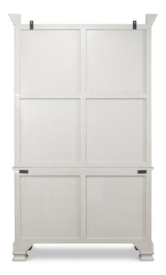 Directoire Grey Painted Style Cupboard - Ornate Home