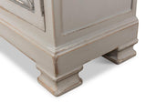 Directoire Grey Painted Style Cupboard - Ornate Home