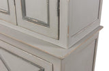 Directoire Grey Painted Style Cupboard - Ornate Home