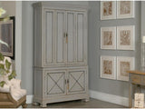 Directoire Grey Painted Style Cupboard - Ornate Home