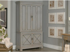 Directoire Grey Painted Style Cupboard - Ornate Home