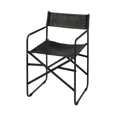 Direttore Black Curved Back Dining Side Chair - Ornate Home