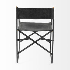 Direttore Black Curved Back Dining Side Chair - Ornate Home