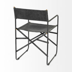 Direttore Black Curved Back Dining Side Chair - Ornate Home