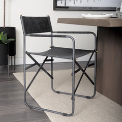 Direttore Black Curved Back Dining Side Chair - Ornate Home