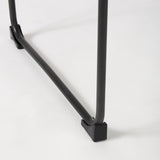 Direttore Brown/Black Leather Seat Bar Stool - Ornate Home