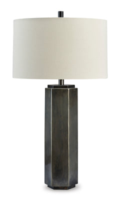 Dirkton Antique Pewter Accent Lamp - Ornate Home