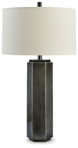 Dirkton Antique Pewter Table Lamp (Set of 2) (Online Special Price) - Ornate Home