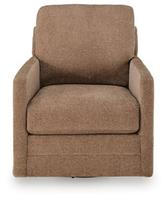 Dishford Cinnamon Swivel Accent Chair - Ornate Home