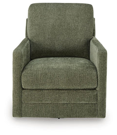 Dishford Evergreen Swivel Accent Chair - Ornate Home