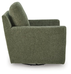 Dishford Evergreen Swivel Accent Chair - Ornate Home