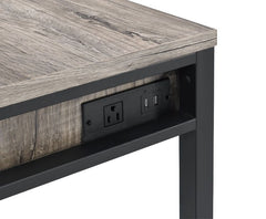 Disho Writing Desk w / USB - Ornate Home