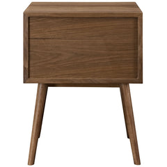 Dispatch Walnut Nightstand - Ornate Home