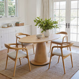 Disque Natural Dining Table - Ornate Home