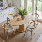 Disque Natural Dining Table - Ornate Home