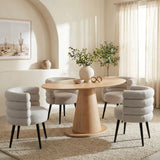 Disque Natural Dining Table - Ornate Home