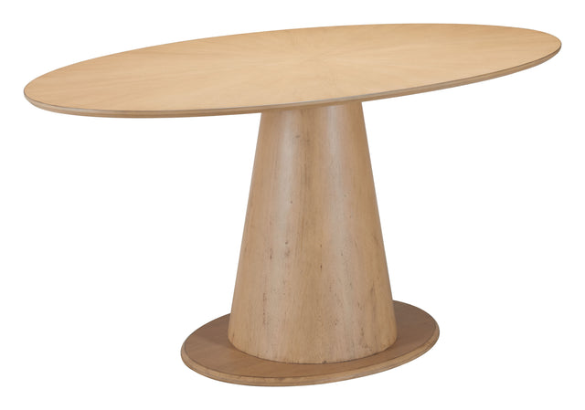 Disque Natural Dining Table - Ornate Home