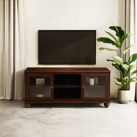 Dita Walnut TV Stand - Ornate Home