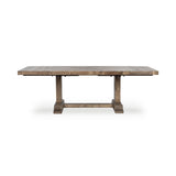 Dita Warm Natural Extendable Dining Table - Ornate Home