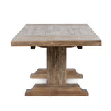 Dita Warm Natural Extendable Dining Table - Ornate Home