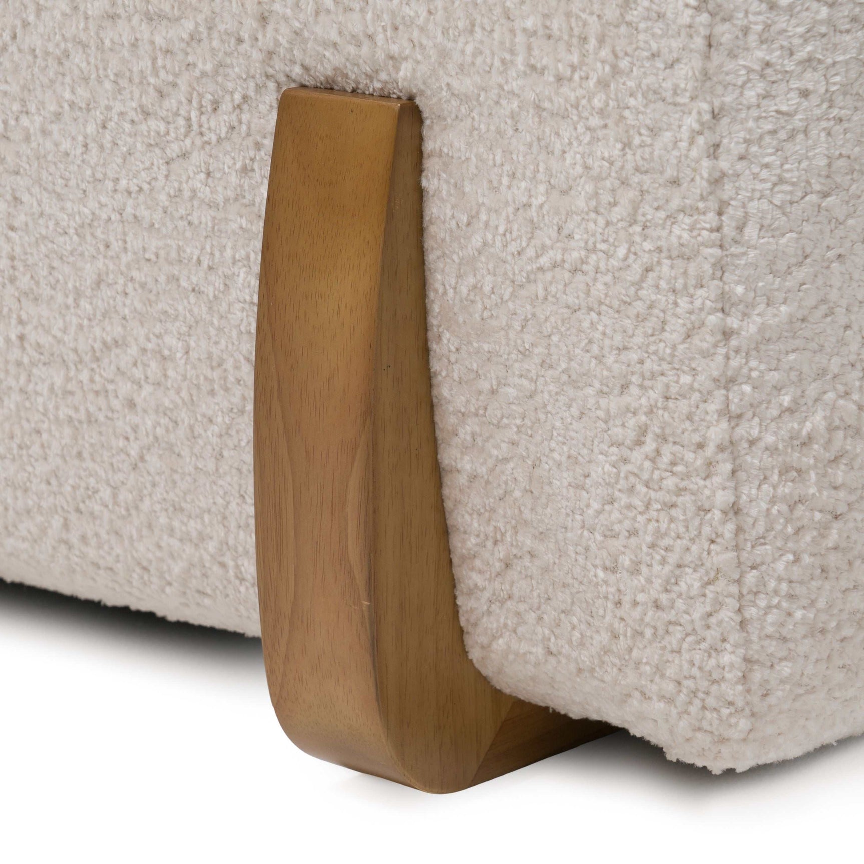 Divani Casa Conrad Modern Beige Fabric Sectional w/ 3 Power Recliners - Ornate Home