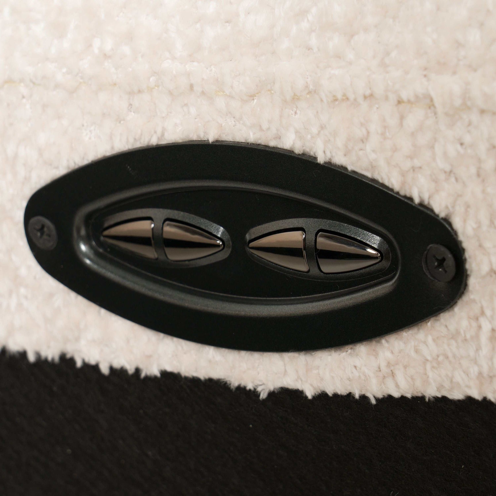 Divani Casa Conrad Modern Beige Fabric Sectional w/ 3 Power Recliners - Ornate Home